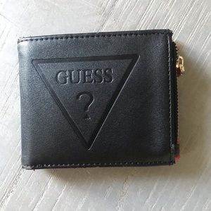 Guess Wallet black and red cardholder